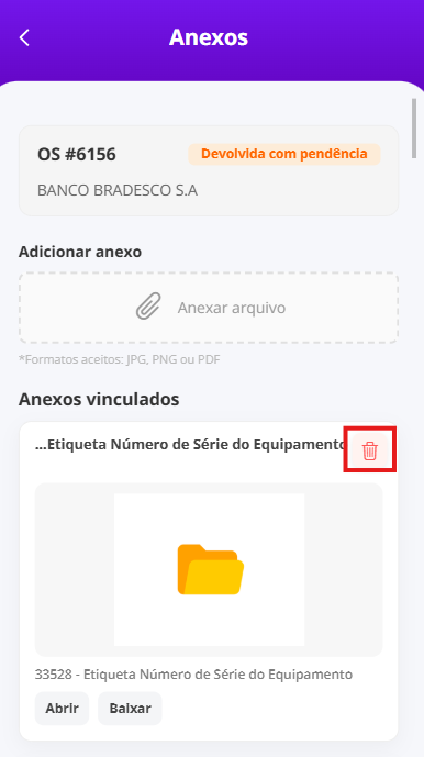 Pendências Pendências