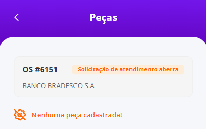peças peças