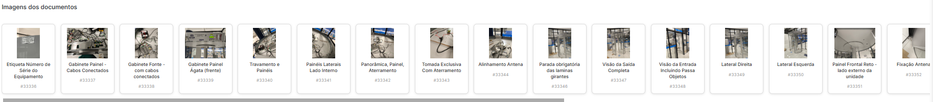 Imagens da OS Imagens da OS
